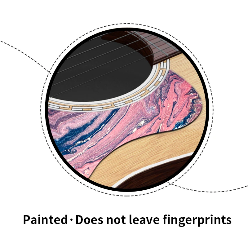 Профессиональная защита для гитары самоклеящаяся фольклорная акустическая