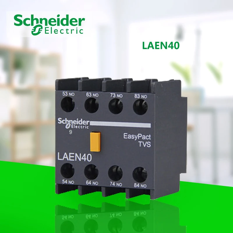 

Original export contactor instantaneous auxiliary contact module LAEN40N four-normally open