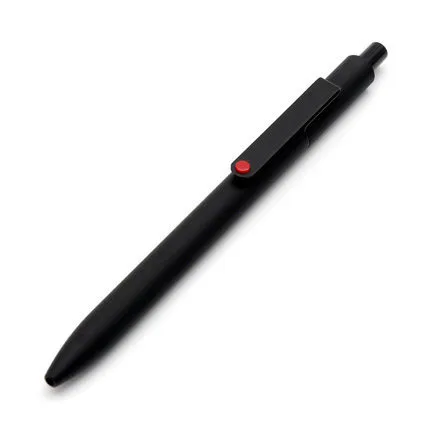Xiaomi mi ручка KACO mi DOT гелевая ручка простая одноцветная 0,5 мм офисная Студенческая Ручка гелевая черные чернила для ручки школьные офисные принадлежности - Цвет: Black Red 1pcs