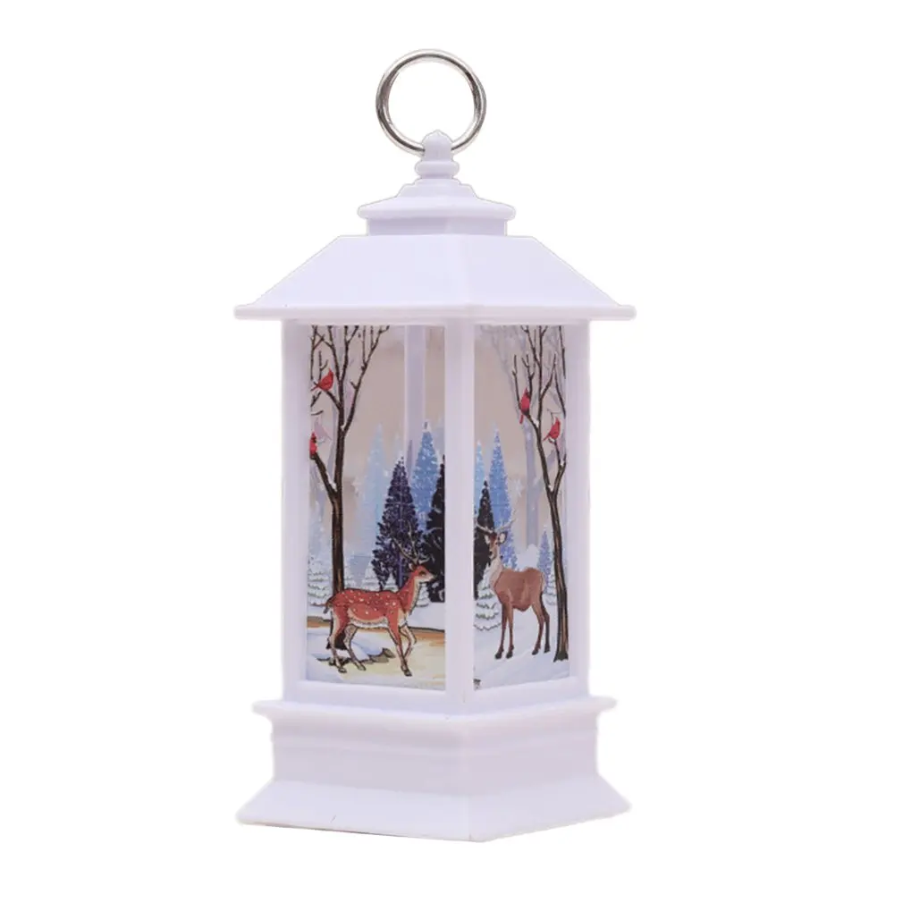 

Рождественская ветровая лампа с пламенем, рождественские ночники, рождественские украшения, рождественские светодиодные лампы подсвечник...