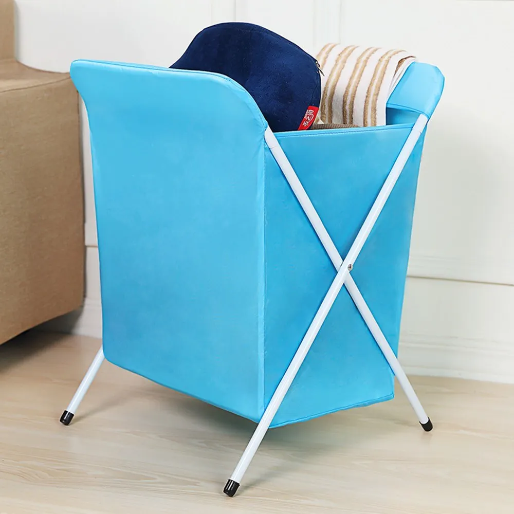 Складная и портативная корзина для белья из водонепроницаемой ткани Оксфорд со