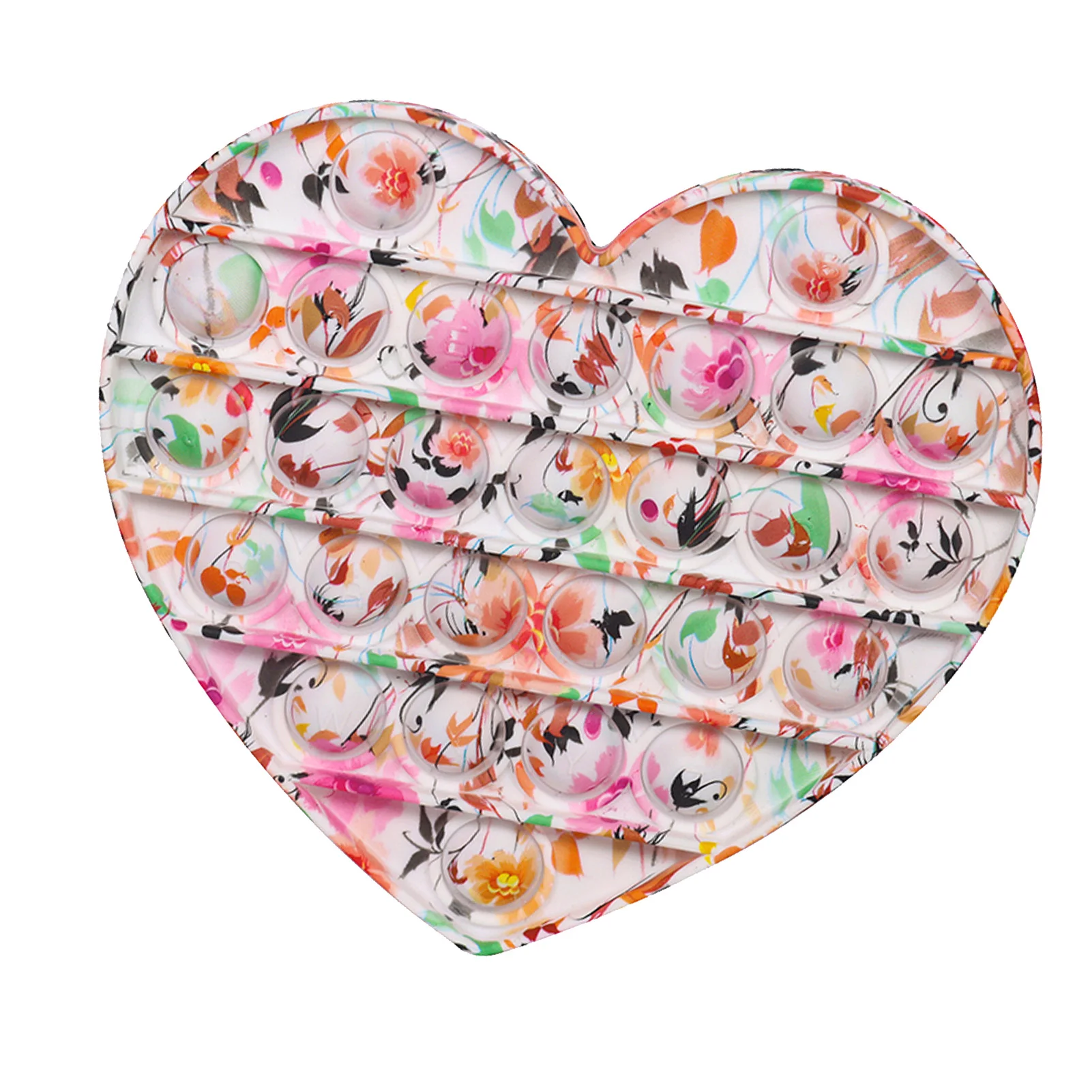 

2021 New Push Pop Pop Bubble Sensory Fidget Toys Silicone Stress Reliever Toy Squeeze Toy Pop It Fidget Toy