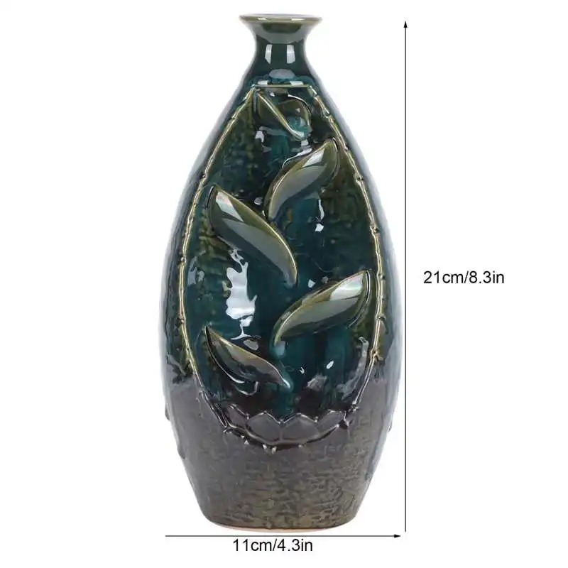 

Backflow Incense Backflow Incense Holder 21x11cm Elegant for Office Home