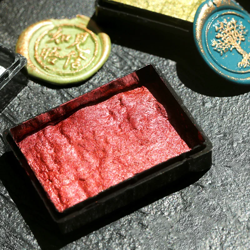 Медное уплотнение золотое/серебряное винтажное для воска |