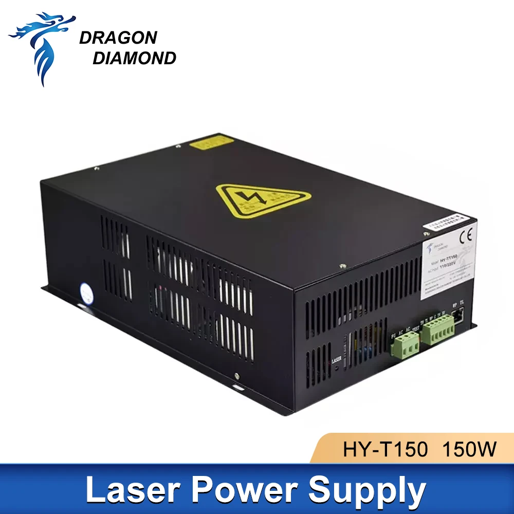 DRAGON DIAMOND 150W Co2 Laser Power Supply  For Laser Engraver Cutting Machine HY-T150 150W For CO2 Laser Tube