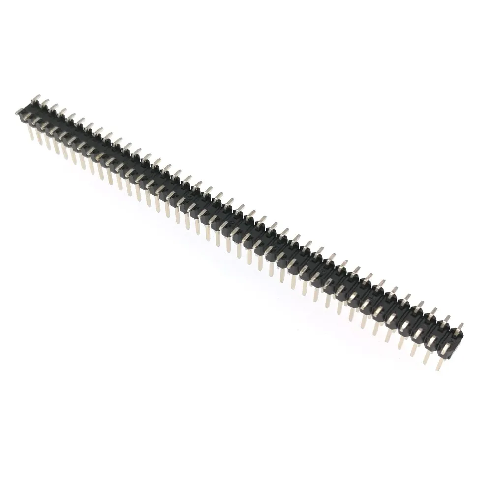 2 54 мм Шаг 2x40 контактов SMD SMT 1x40 штыревой двухрядный разъем|pin hand|header pinpin header female |