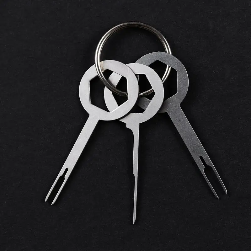 

3x инструмент для удаления клемм практичный Автомобильный Электрический проводной обжимной соединитель контактный экстрактор комплект