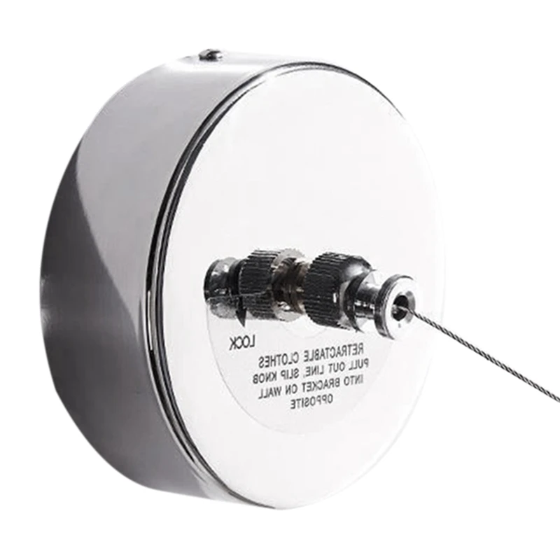 

Retractable Indoor Clothes Hanger Rope Wall Mounted Hanger Drying Towel Rack Flexible Clothesline Clothes Dryer