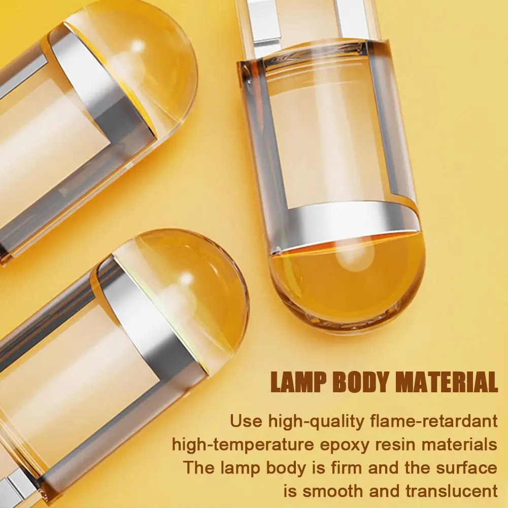 

СВЕТОДИОДНЫЙ Автомобильный светильник T10 Ширина индикатор светильник COB Автомобильная лампочка Модификация аксессуары Стекло полный проз...