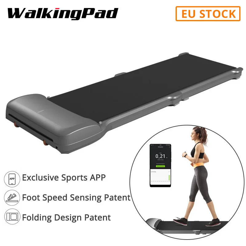 Складная электрическая беговая дорожка WalkingPad C1 тренажер для фитнеса и ходьбы 2