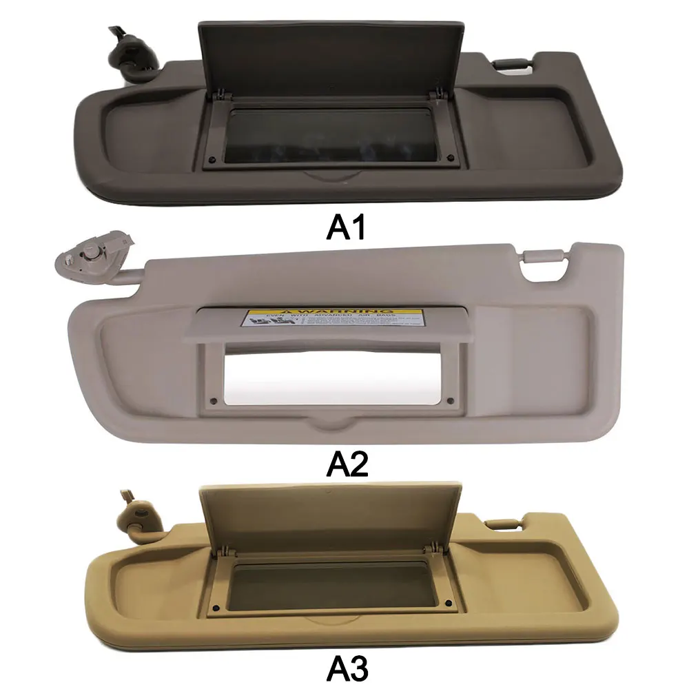 Левая сторона водителя автомобиля солнцезащитный козырек для HONDA CIVIC FA1 FD1 FD2 2006 2007