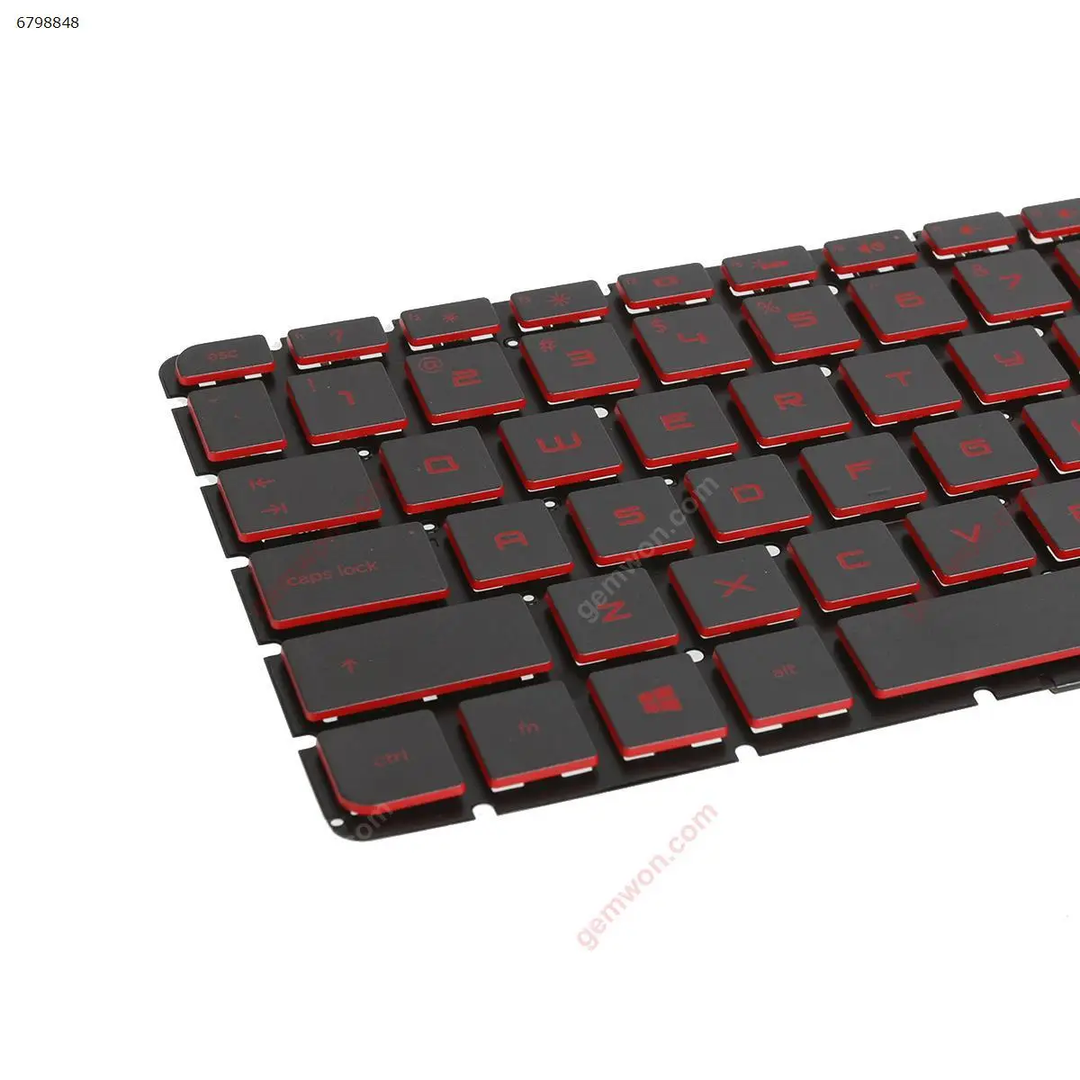 Новая клавиатура QWERTY для ноутбука HP Omen 15-AX000 15-AX100 15-AX200 с Красной печатью и красной