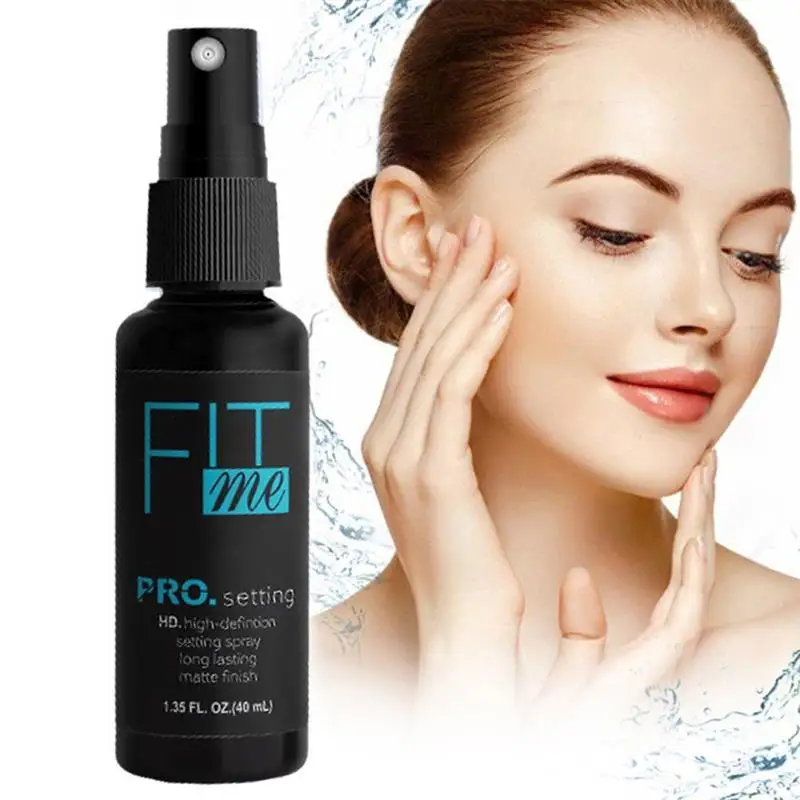 

40ml Makeup Setting Spray Long Lasting Makeup Moisturizing Facial Liquid Matte Finishing Setting Spray Oil Control Cosmetics