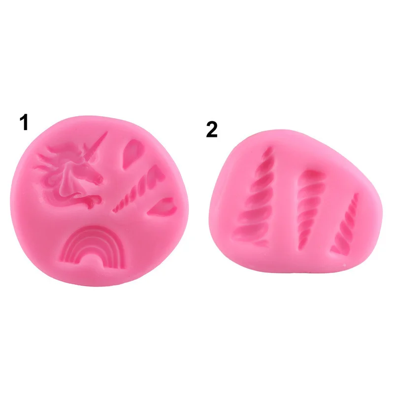 Силиконовая форма в виде единорога для шоколада 2 шт. | Дом и сад