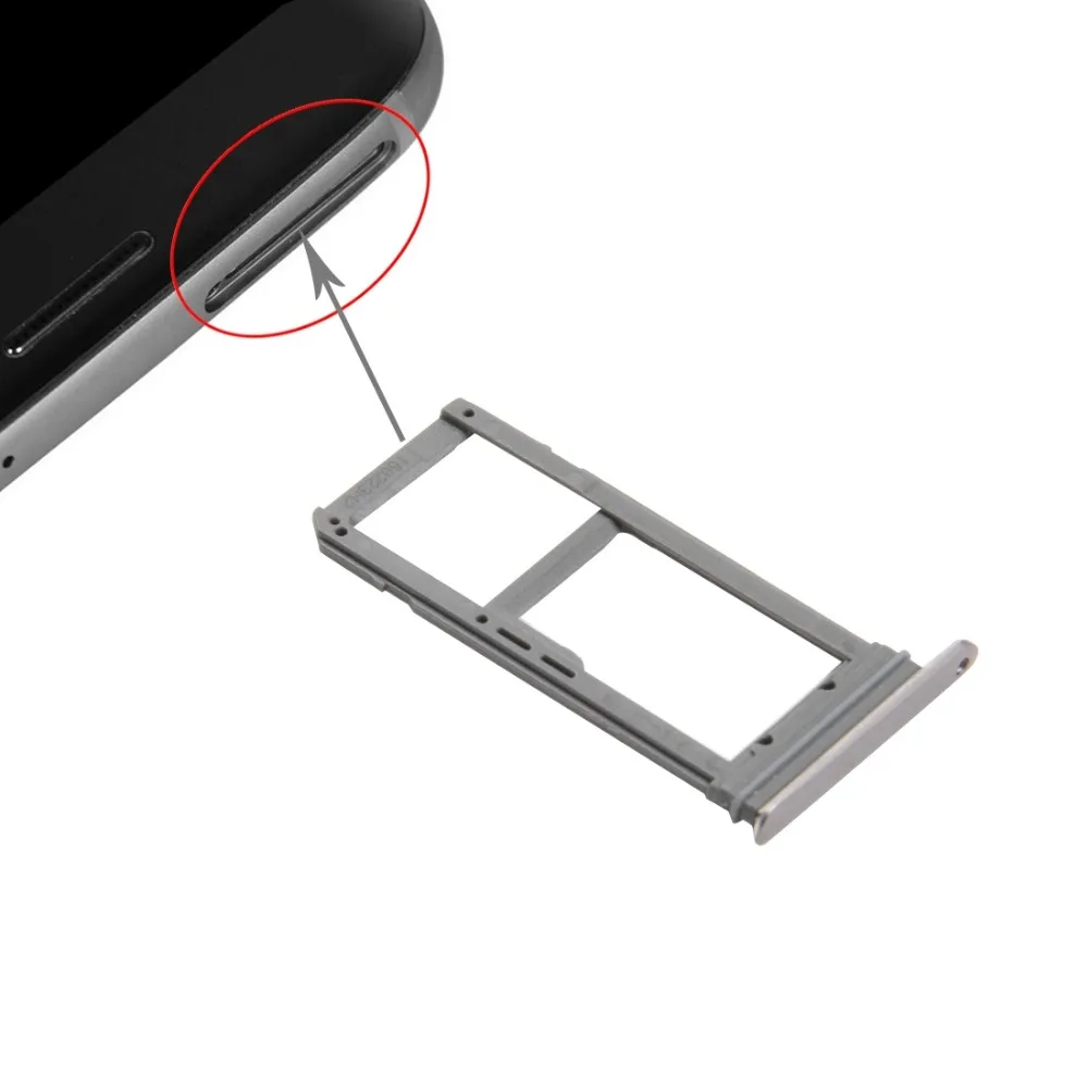 1 шт. Новинка для Galaxy S7 Edge / G935 лоток sim-карт и слот Micro SD карты Слот держатель