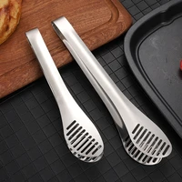 creative hollow stainless steel kitchen food tongs barbecue meat salad clip high quality multifunctional cooking utensils