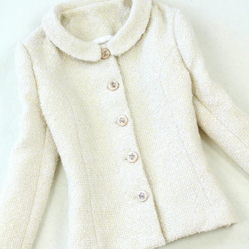 Женский костюм с юбкой офисная одежда блейзер формальный Топ розовый бежевый