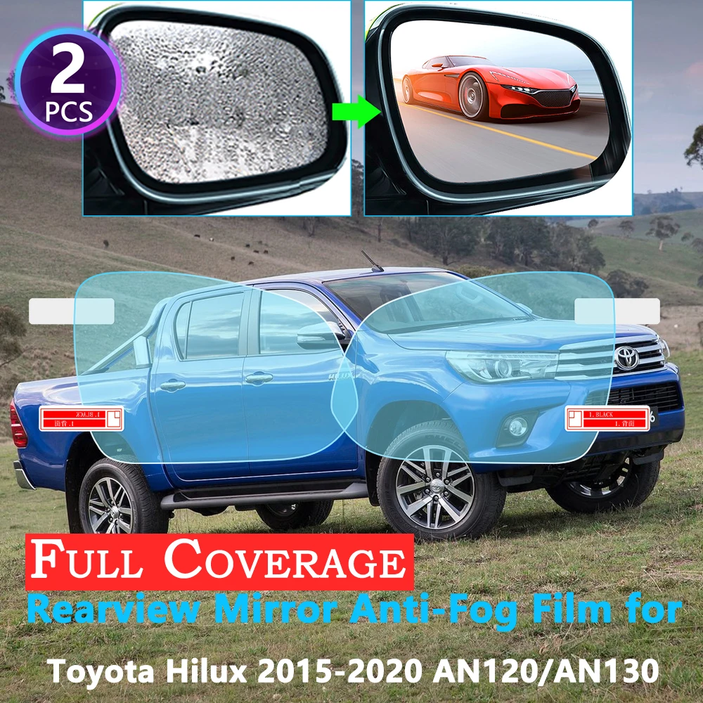 Полноэкранная Защитная противотуманная пленка для Toyota Hilux SR5 2015 ~ 2020 REVO VIGO AN120 AN13