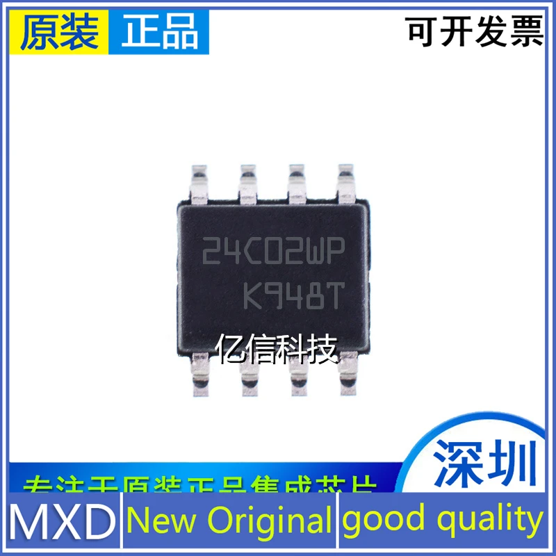 

10Pcs/Lot New Original Original M24C02-WMN6TP 24C02WP SOIC-8 Chip eeproms-serial I2C Interface Good Quality