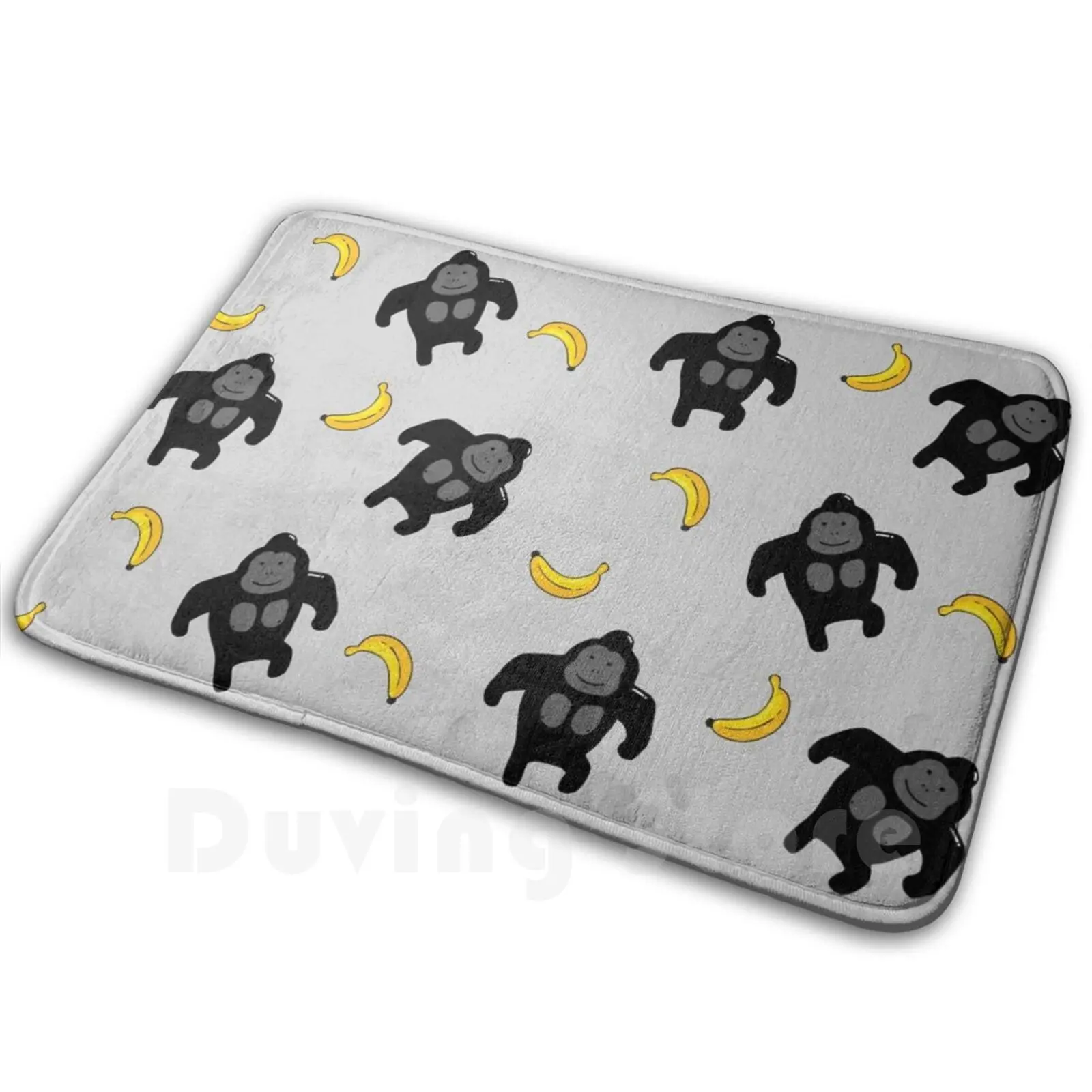 Мягкий Нескользящий Коврик Gorilla коврик 400 подушка милая обезьяна милый банан