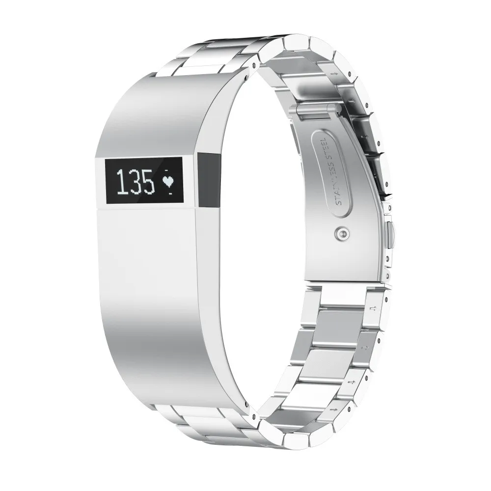Сменный ремешок ловушка из нержавеющей стали Браслет для Fitbit charge HR наручных
