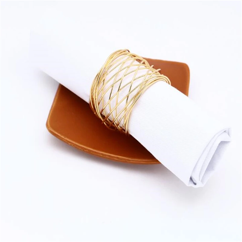 

Round Ring Buckle Napkin Ring Hotel Wedding Table Napkin Buckle Hotel Sample Napkin Rack Holder Table Decoration