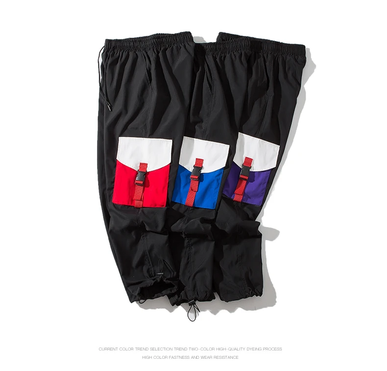 Осенний стиль, мужская уличная одежда, спортивный костюм, мужские куртки и пальто с лентами, штаны в стиле хип-хоп, спортивная мужская одежда ABZ546