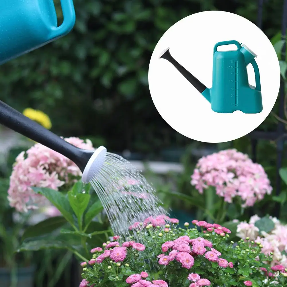 

Garden Watering Can with Long Mouth Plastic Watering Can with Lid and Large Capacity Plant Watering Can Indoor Watering Can