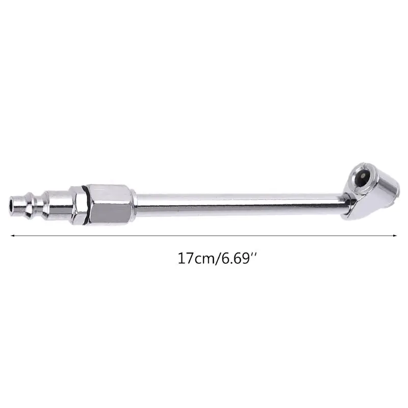 

N0HF Air Chucks 1/4" RV Heavy Duty Dual Head Tire Chuck Quick Plug for Inflator Gauge Compressor Accessories for Car