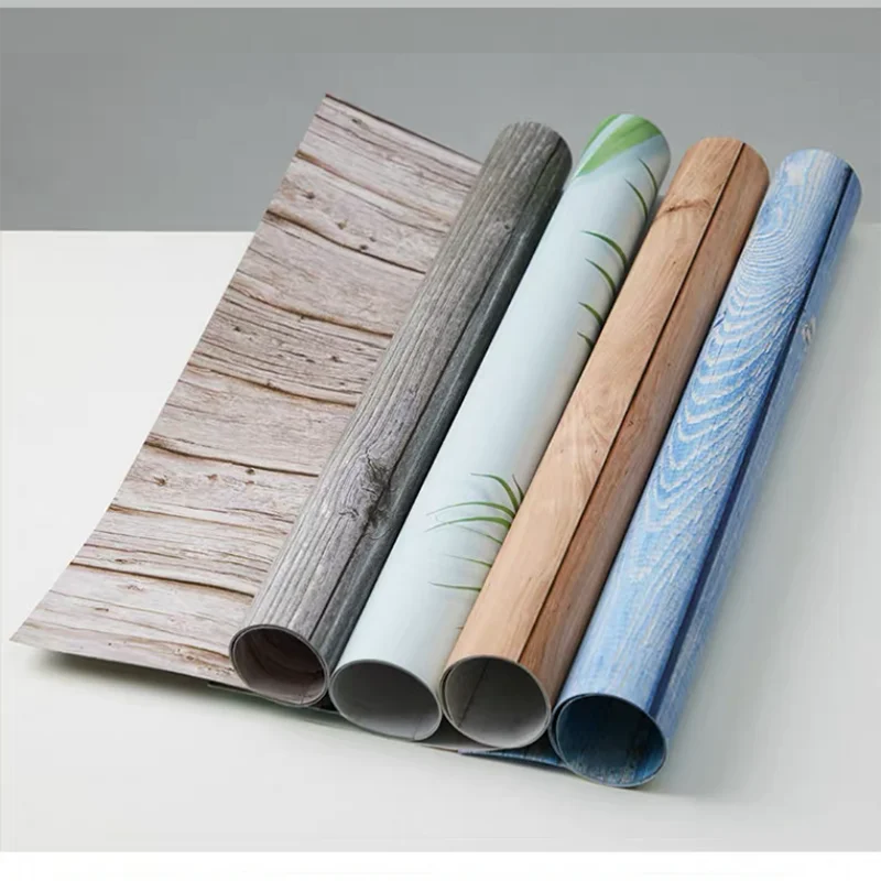 Photo Studio Photography Background Paper 57*87cm Background Paper Wood Grain Surface Waterproof Still Life Desktop Photo Props.