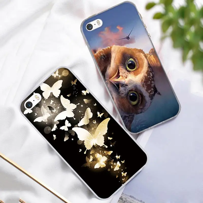 Case Cover for Xiaomi Redmi 3S 4 Prime 6A 6 Pro 7A Soft Silicone TPU Cool Design Patterned Print Note 5 7 Phone | Мобильные телефоны