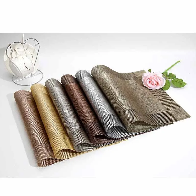 

NEW Waterproof Placemat Table Mat Heat Insulation Anti-skidding Washable Durable For Kitchen Dining