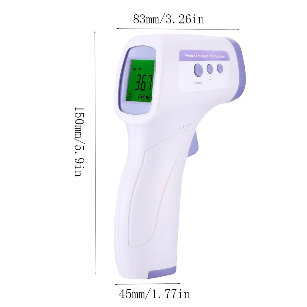 

Handheld Portable Non-Contact Infrared Thermometer High Precision Thermometer Industrial Temperature Meter Tool