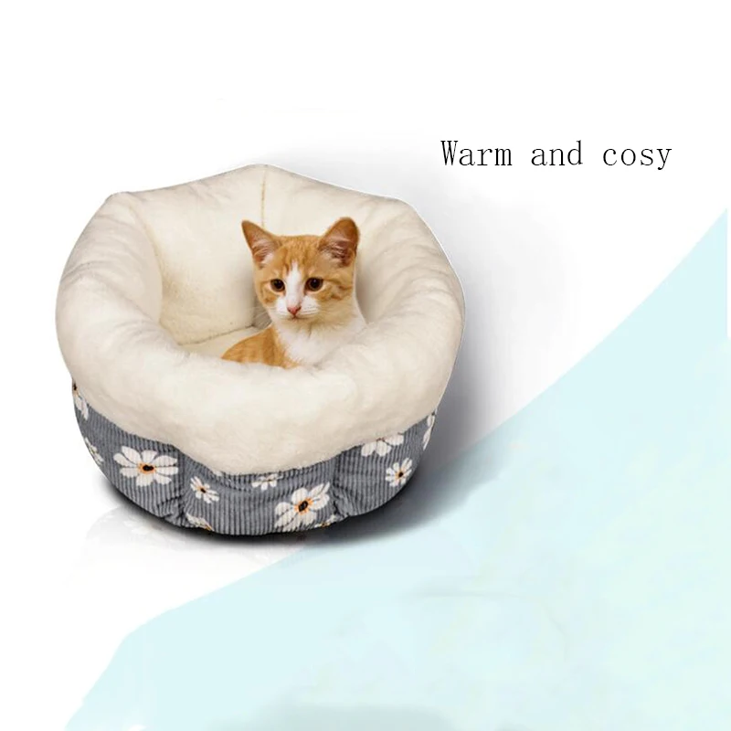 Мягкая Лежанка для глубокого сна собак и домашних животных зимний коврик