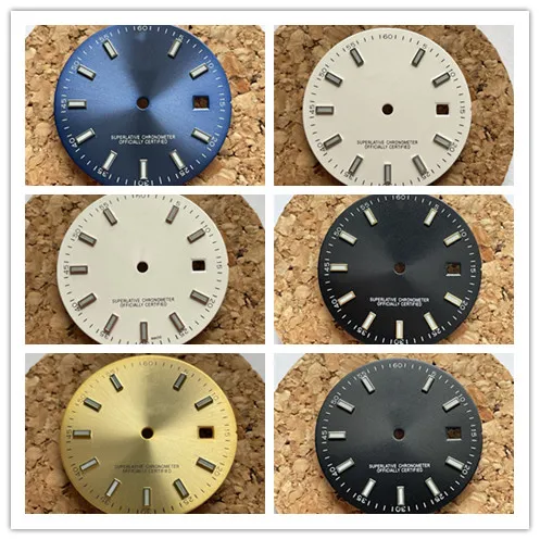 

Watch Spare parts dial compatiblie with ETA2824 2836 8215 and 2813 with date movement for 31MM case