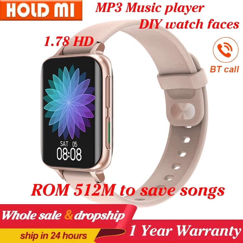 Смарт часы DT93 с поддержкой Bluetooth и mp3 плеером 512 М 1 78 дюйма 420*485|Смарт-часы| |