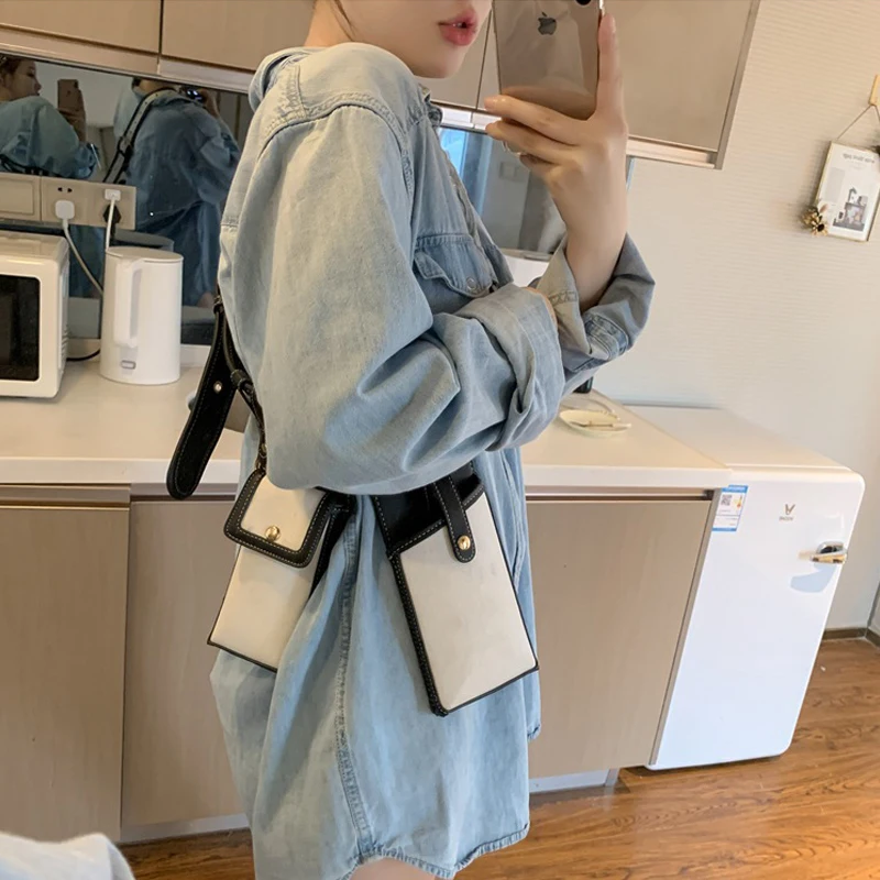 Холщовый поясной кошелек для мужчин и женщин забавные стильные бананки дорожные