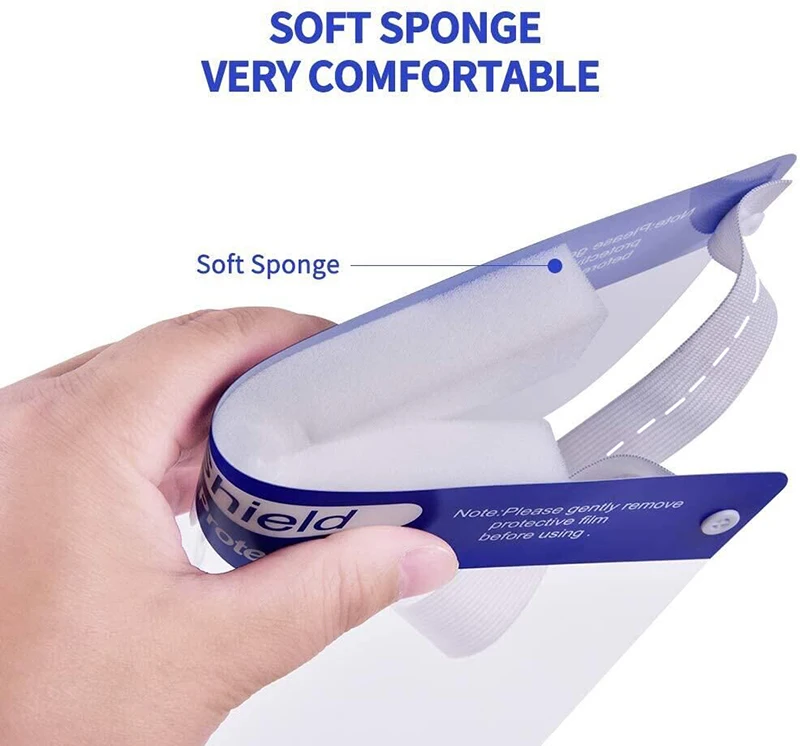 Для детей обратно в школу безопасности полное лицо Sheilds пластик Ясный протектор