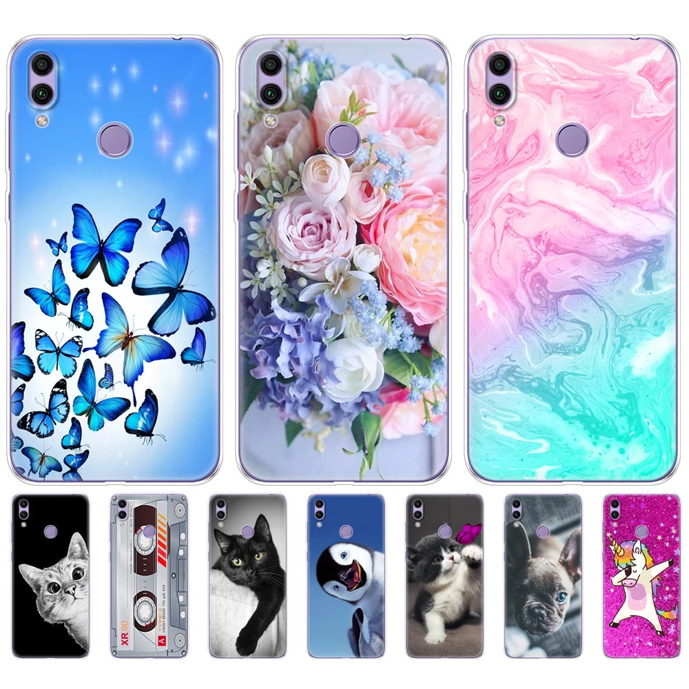 

case for huawei honor 8C Case 6.26'' inch Silicon Soft TPU Back Cover for huawei honor 8c Protect Phone cases shell Coque bags