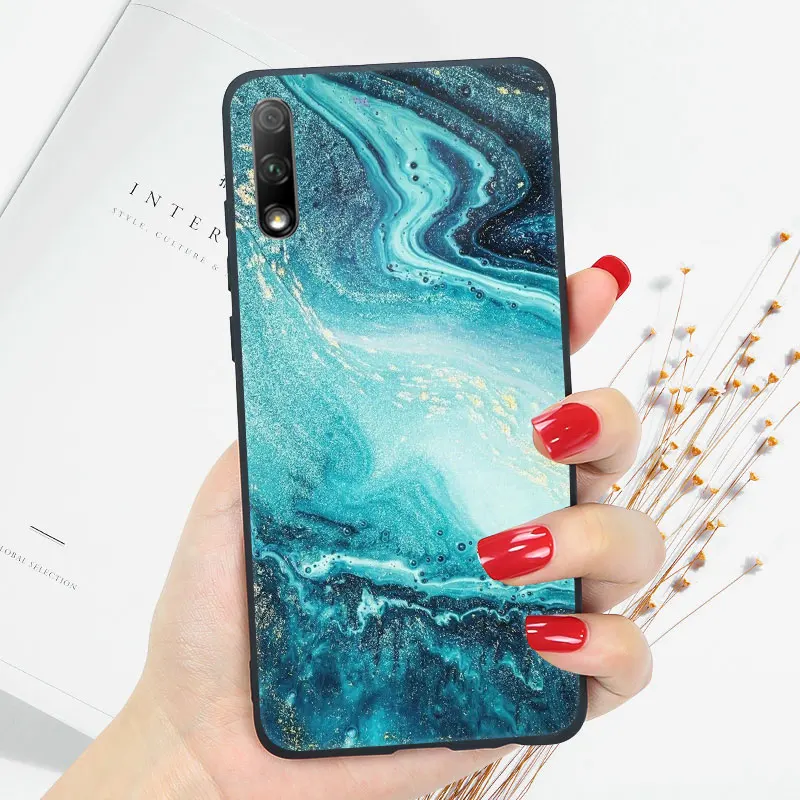 oo24 Глянцевая блестящая для huawei honor 7C AUM-L41 чехол задняя крышка huawei honor 7C 8C 8A 8S 8X 9X чехол - Цвет: oo24