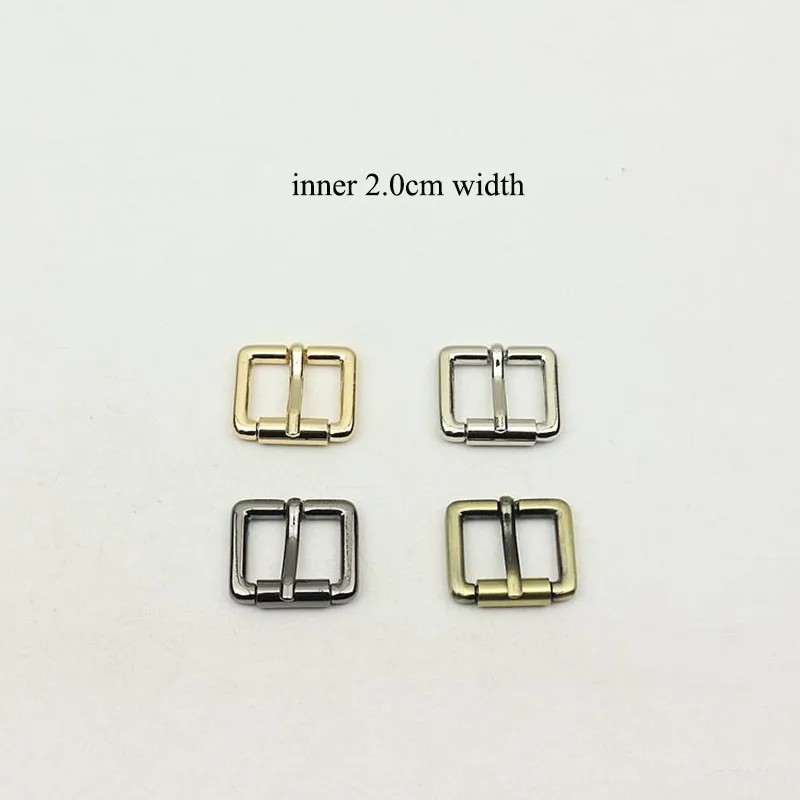 20pcs 20/25/32mm Square D Ring Pin Buckles DIY Leather Belt Strap Adjustable Roller Slider Buckle Hardware Supplies Accessory