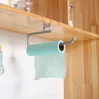Самоклеящаяся кухонная вешалка для бумажных полотенец, вешалка для салфеток, стеллаж для хранения для ванной, туалета, домашние аксессуары, подставка под шкаф, рулонная вешалка
