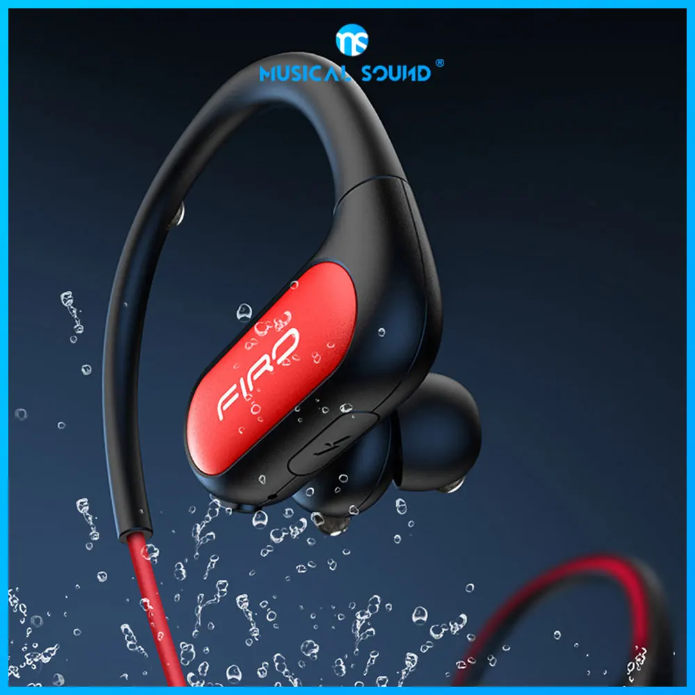 

In-Ear 5.0 Gaming Sports Headset Stereo Charging Neck Mounted Noise Reduction Bluetooth Earplugs Waterproof Sweatproof Headphone