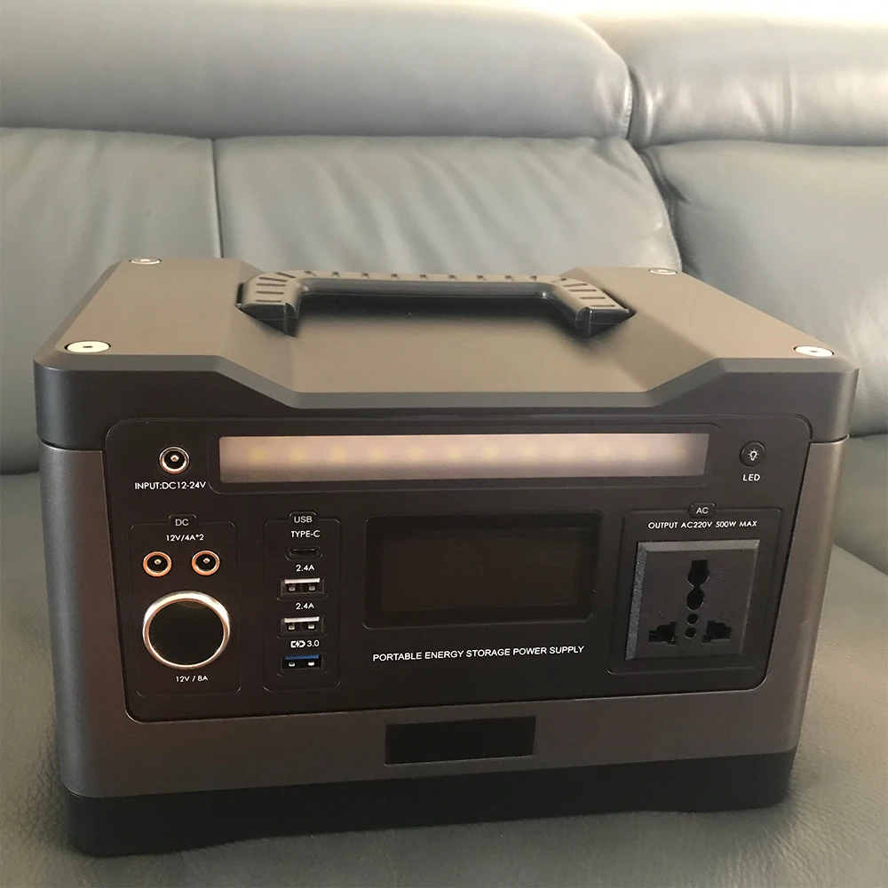 Портативный Мощность генератор энергии хранения станция 4USB Зарядное устройство