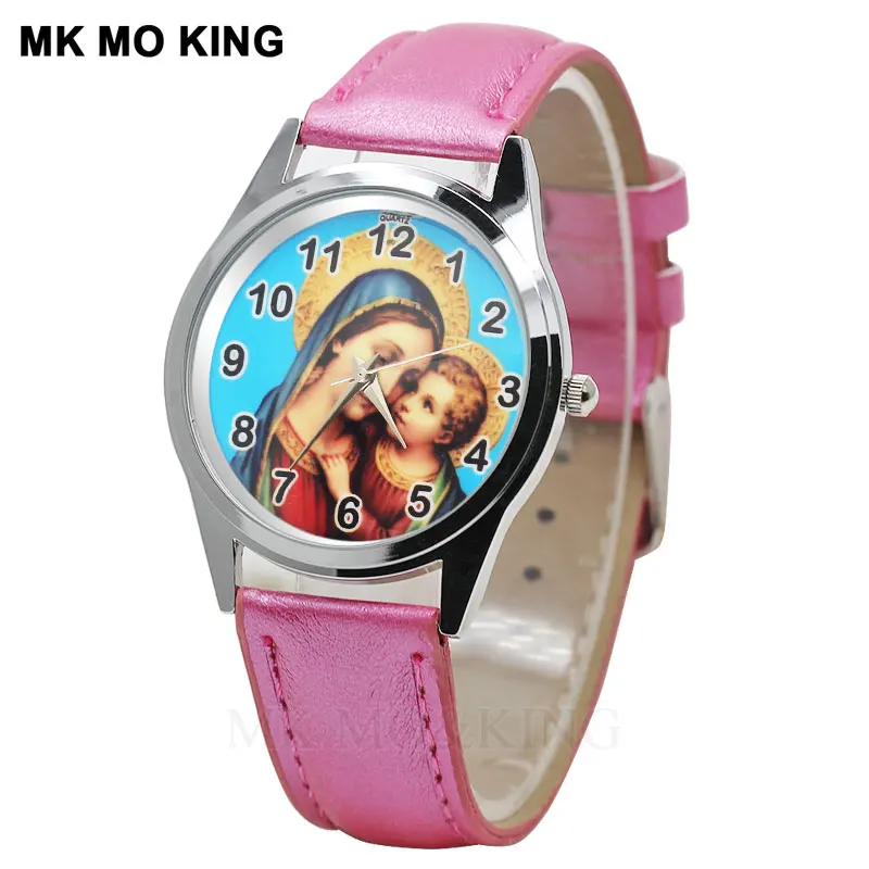 Роскошные милые модные студенческие часы в римском стиле с героями мультфильмов