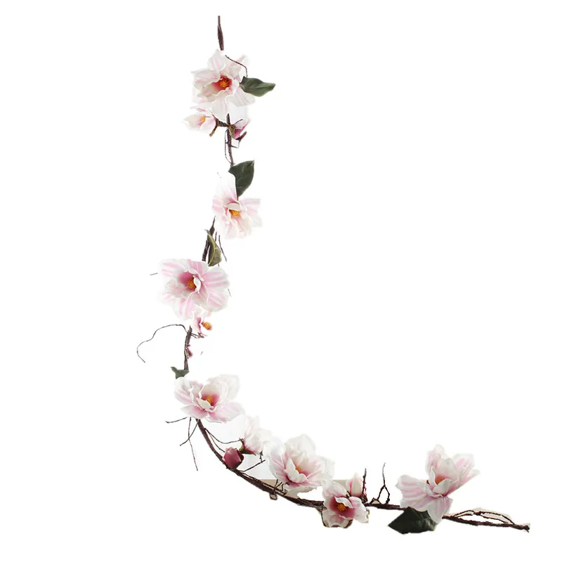 5,9 fuß Künstliche Blume Rattan Blume String Magnolia Blume Dekoration Schlafzimmer Reben – Detail 3