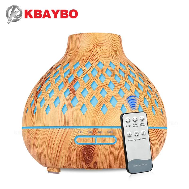 Электрический Очиститель Воздуха KBAYBO 400 мл древесина увлажнитель эфирных масел
