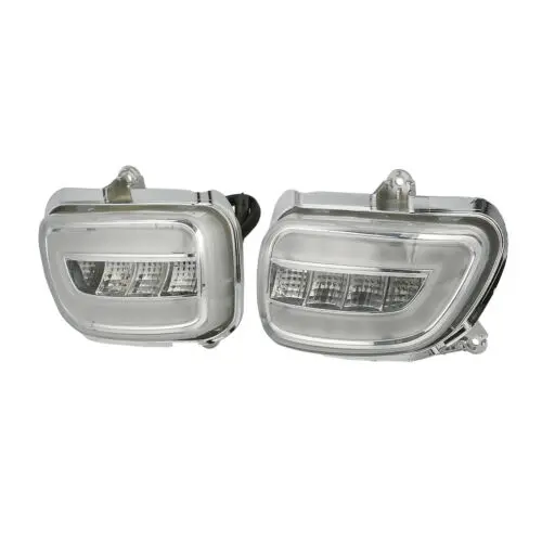 Clear Мотоциклетные передние светодиодный поворотники для Honda Goldwing GL1800 2001-2007 F6B 2013 - Цвет: Clear