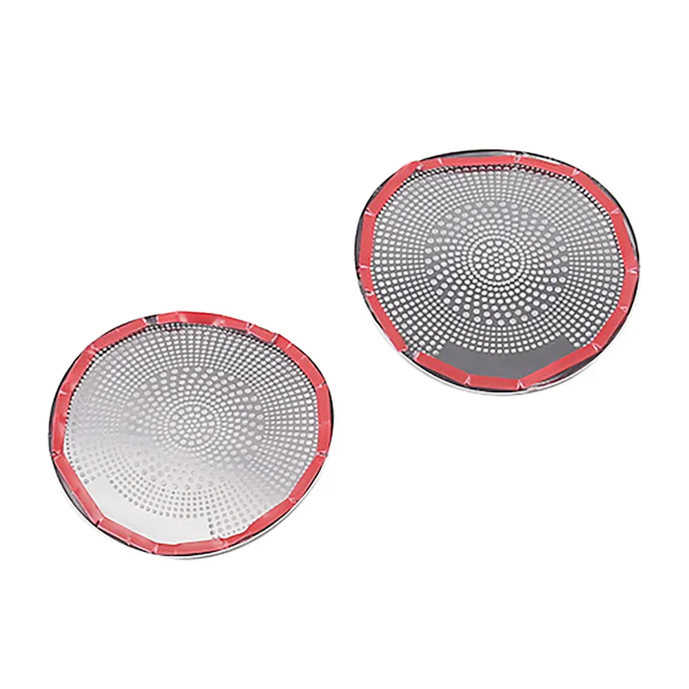 2 шт. внутренняя крышка стереодинамика из нержавеющей стали для Tesla Model 3 2017-2021 |