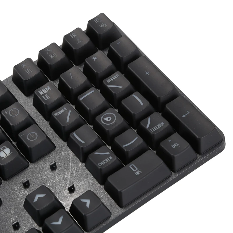 For PUBG Theme 108 Keys Mechanical Keyboard Dedicated Game Replacement Button Cap | Компьютеры и офис